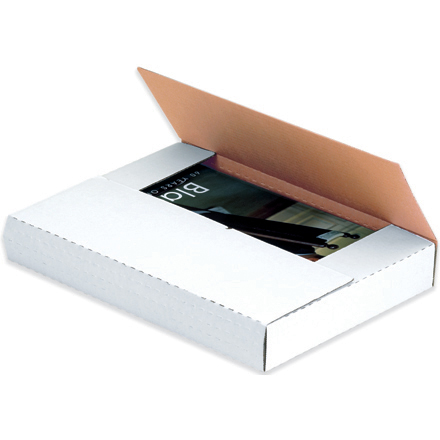 White Easy-Fold Mailers 